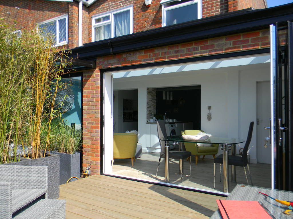 Livin Room Style Aluminium Extension in Prestwood, Bucks