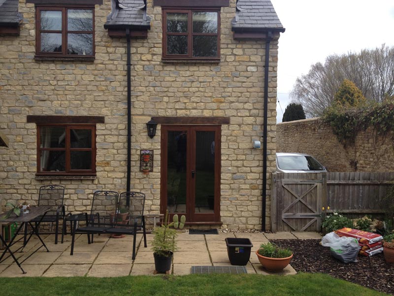 Modern, Minimal Glass Extension in Brackley