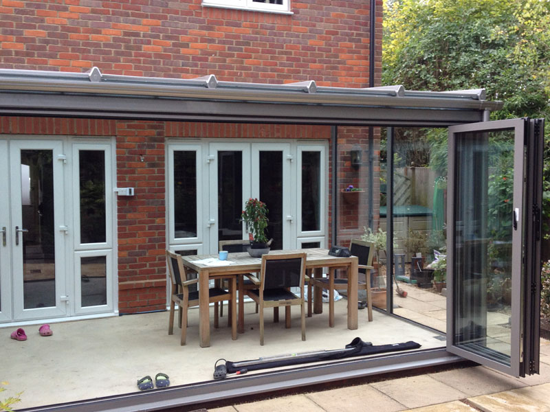 Modern, Contemporary Glass Extension in Princes Risborough