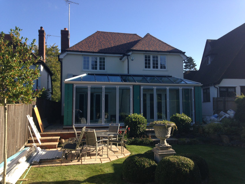 Loggia/Livin Room style extension in Gerrards Cross