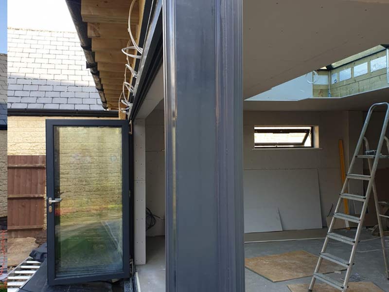 Origin Windows and Bi-Folding doors installed at property in Carterton, Oxfordshire