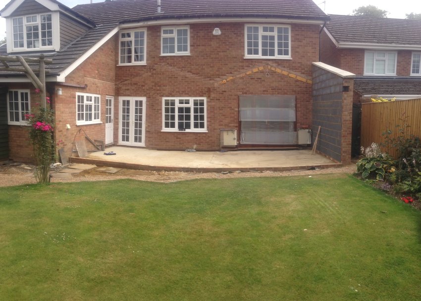 Lean-To with Parapet Wall in Naphill