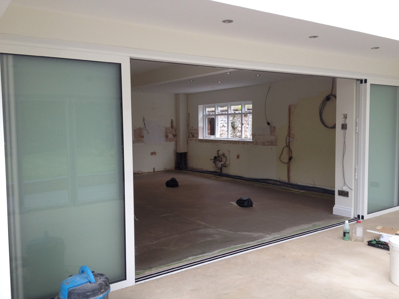 Bi-Folding Doors, Patio Doors and Lantern Roof in Thame