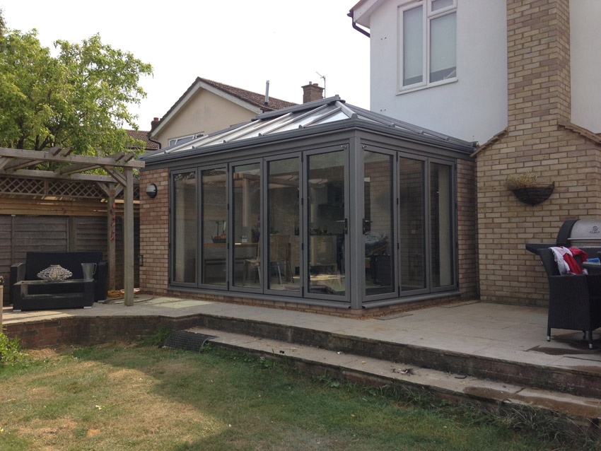 Livin Room Style Glass Extension in Long Crendon