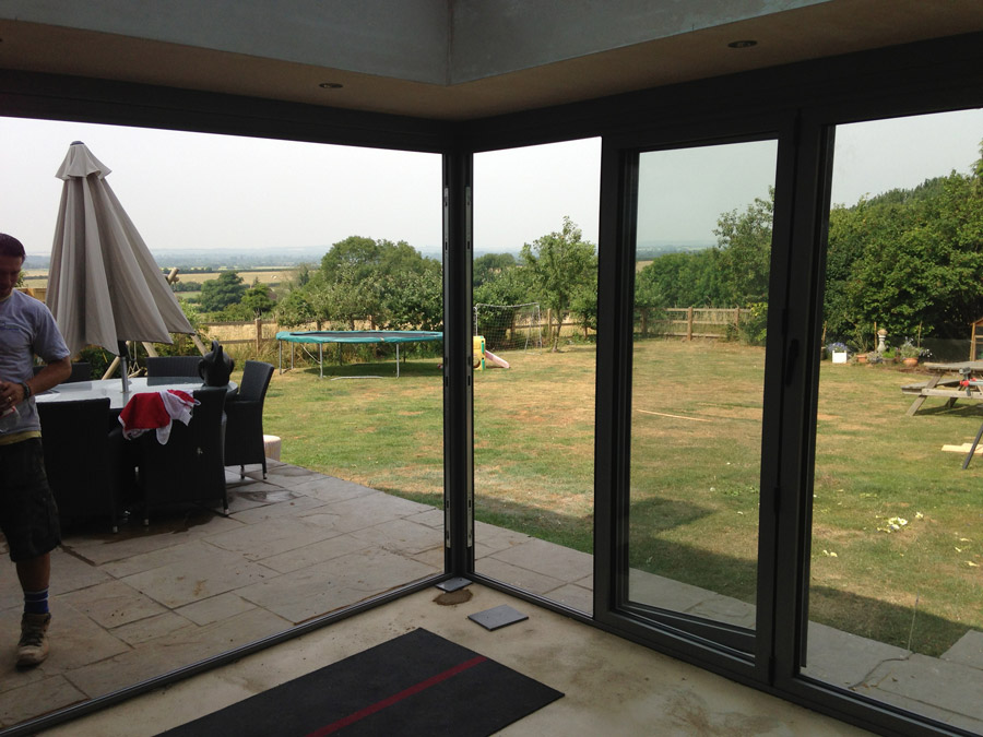 Livin Room Style Glass Extension in Long Crendon