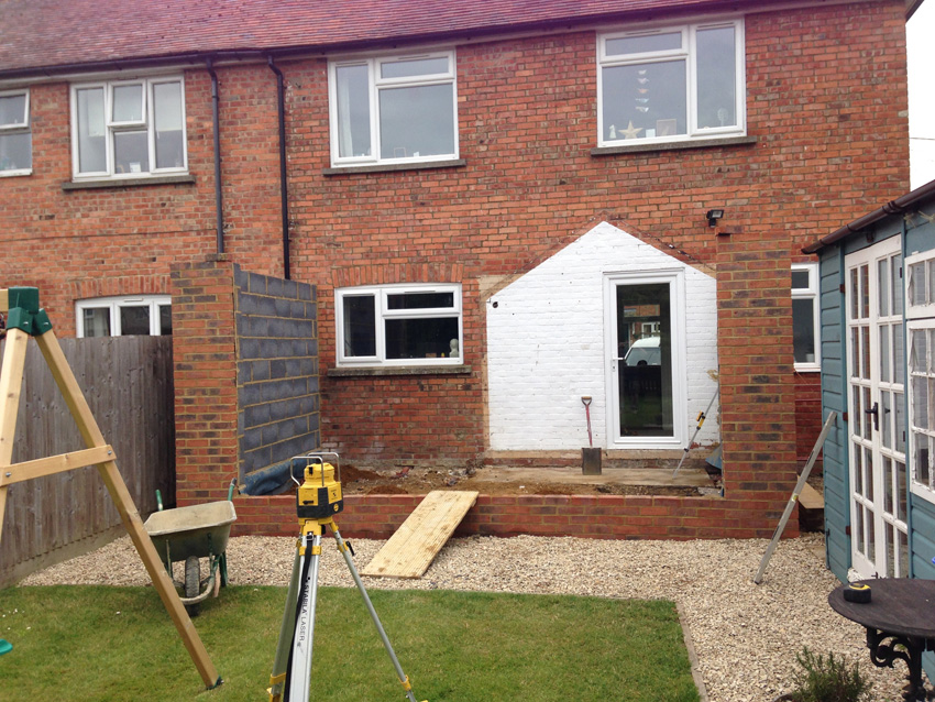 Livin Room Style Aluminium Extension in Thame